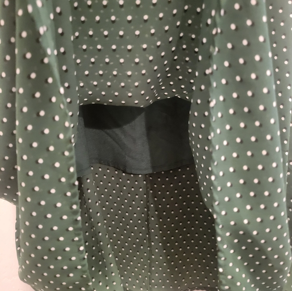 Who What Wear polka dot midi - Picture 4 of 7